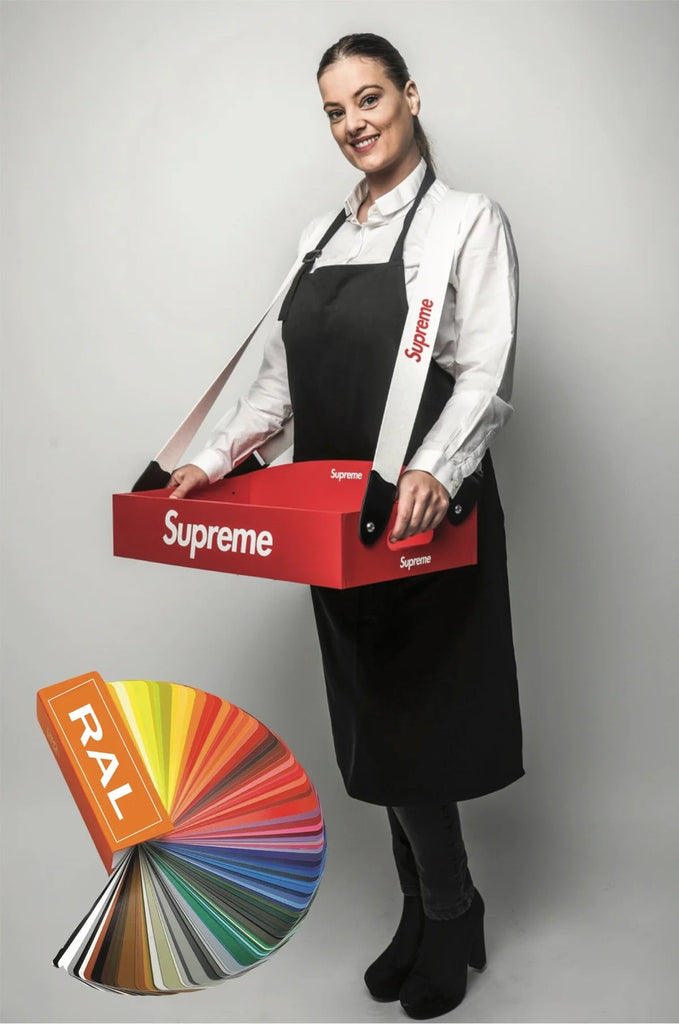 Usherette trays in any RAL colour!